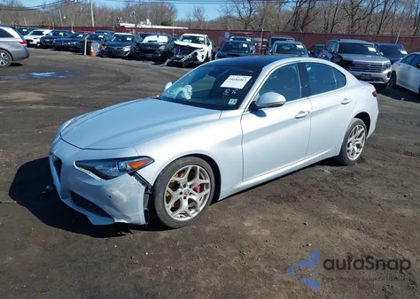 2021 Alfa Romeo Giulia Ti Rwd z USA, uszkodzony, nr VIN ZARFAMBNXM7644440